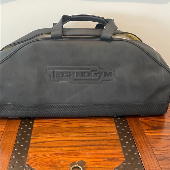 Black and Yellow Duffel Bag - Picture 2 of 6